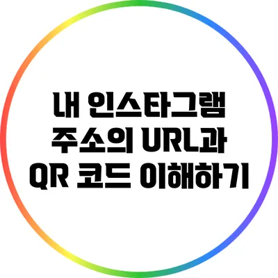 내 인스타그램 주소의 URL과 QR 코드 이해하기